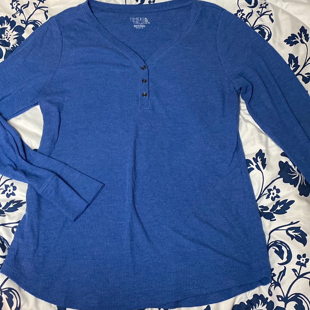 Blue long sleeve